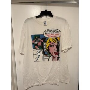 Vintage Yellowstone National Park T-shirt Size XL